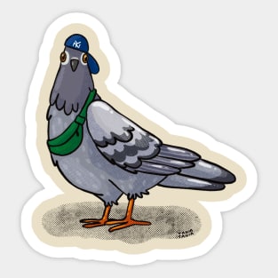 Big City Pigeon Sticker